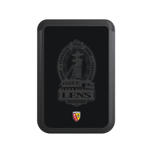  Cardholder RC Lens Mine de Ferveur Emblem schwarz