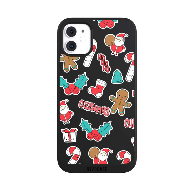 iPhone 11 NIVOpure Christmas Pattern transparent