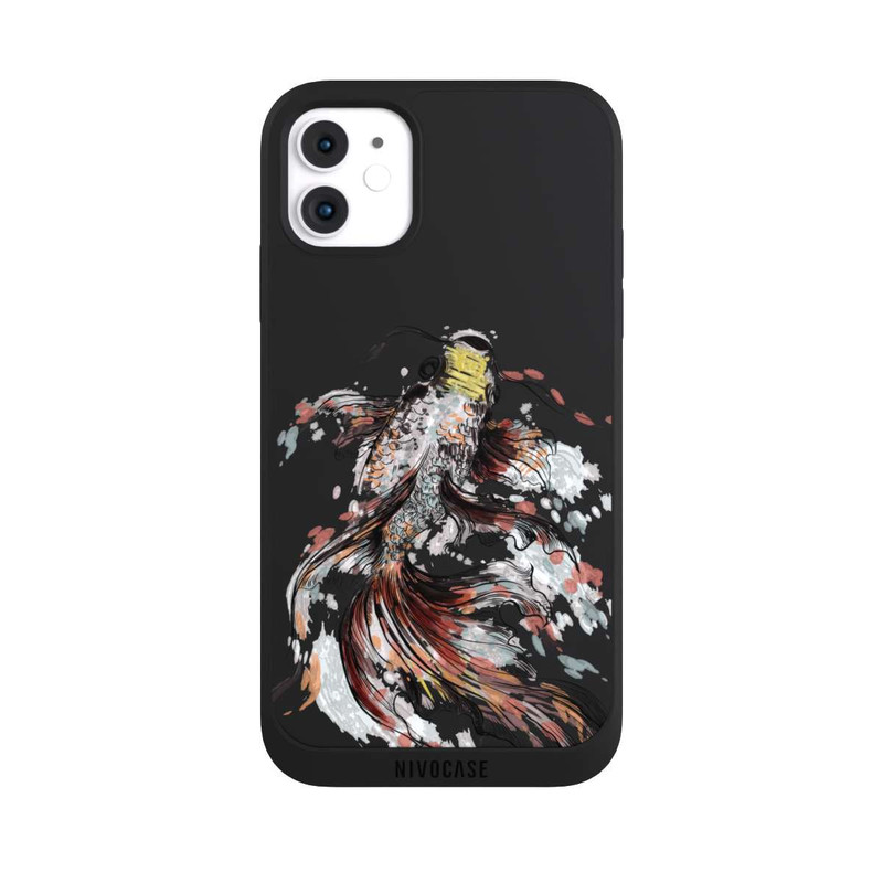 iPhone 11 NIVOpure Koi (Watercolor) transparent