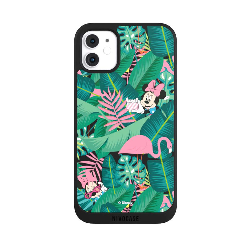 iPhone 11 NIVOpure Minnie Summer Palmblätter ohne Hintergrund