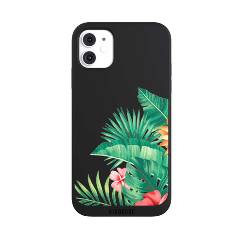 Apple iPhone 11 NIVOpure Tropische Blumen ohne Hintergrund