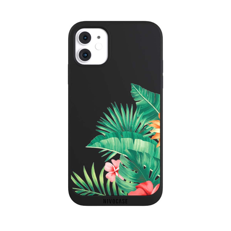 iPhone 11 NIVOpure Tropische Blumen ohne Hintergrund