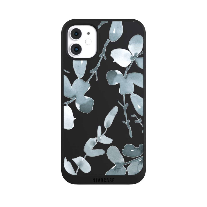 iPhone 11 NIVOpure Eucalyptus pattern transparent