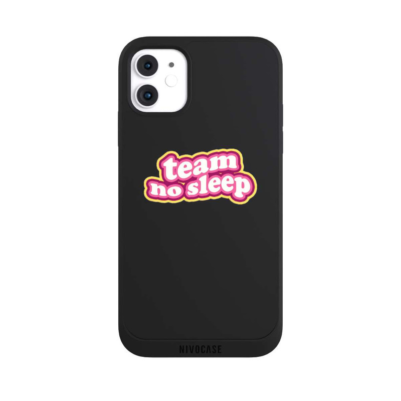 iPhone 11 NIVOpure Team No Sleep 70s Transparent