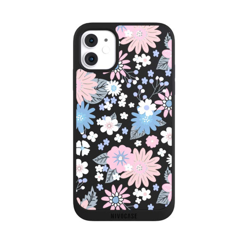 Apple iPhone 11 NIVOpure Wildflower Pattern Illustration Pastell Transparent
