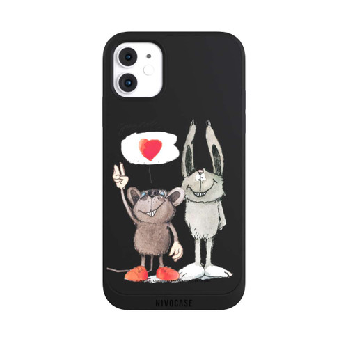 Apple iPhone 11 NIVOpure Maus und Hase Transparent