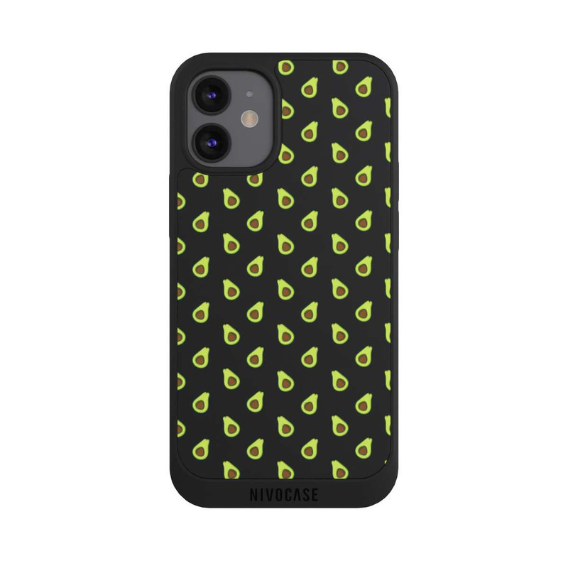 iPhone 12 mini NIVOpure Avocado Pattern 1 transparent