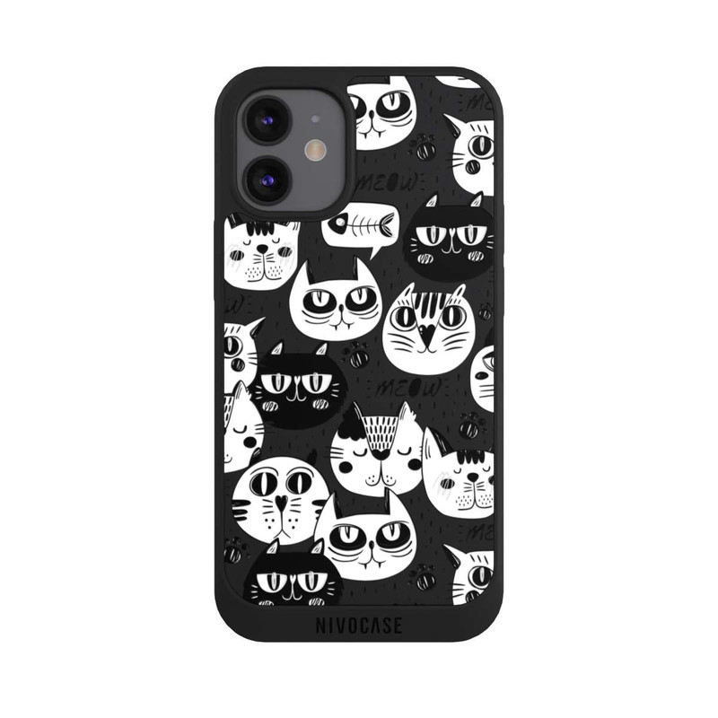 iPhone 12 mini NIVOpure Bande de chats