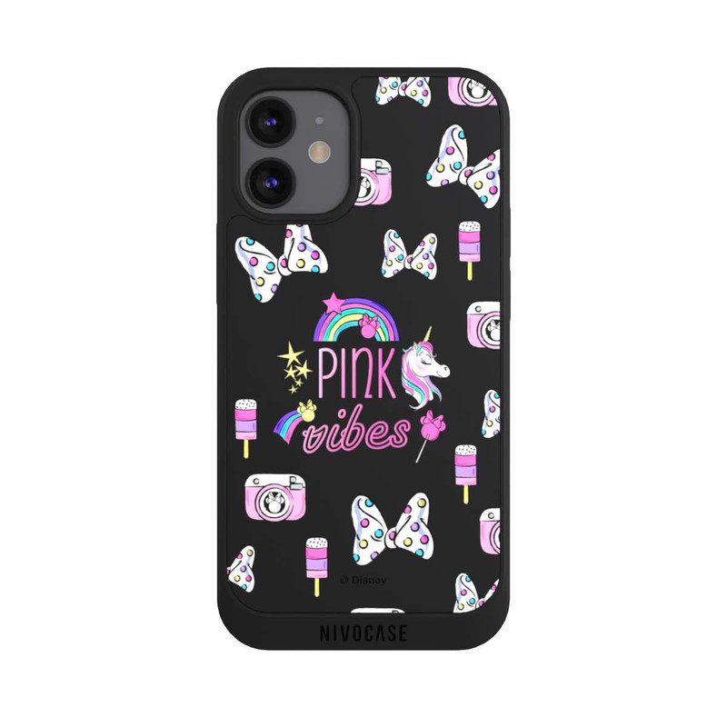 iPhone 12 mini NIVOpure Pink Vibes Transparent