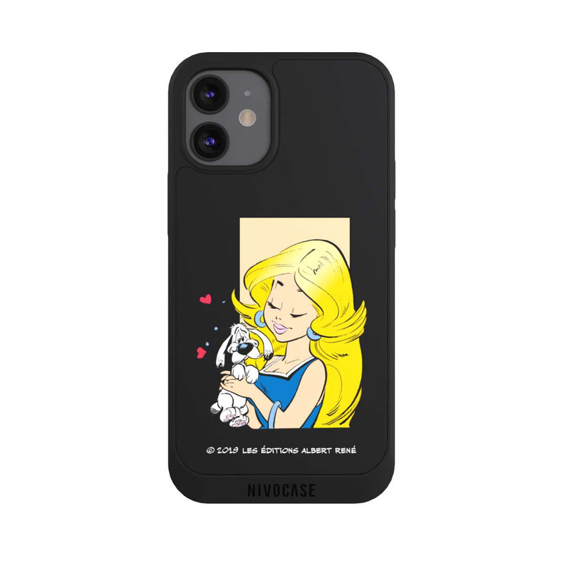 iPhone 12 mini NIVOpure Falbala and Dogmatix In Love Transparent