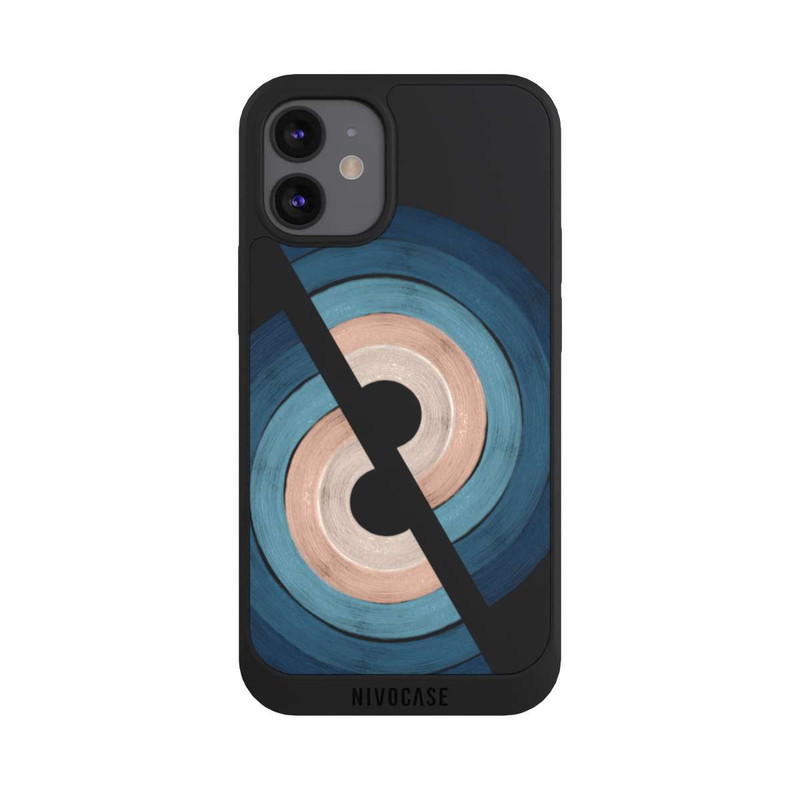 iPhone 12 mini NIVOpure Retro-Regenbögen