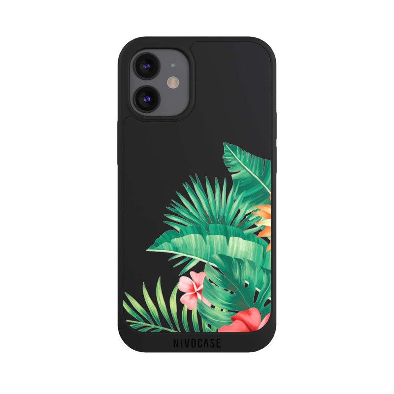 iPhone 12 mini NIVOpure Tropische Blumen ohne Hintergrund