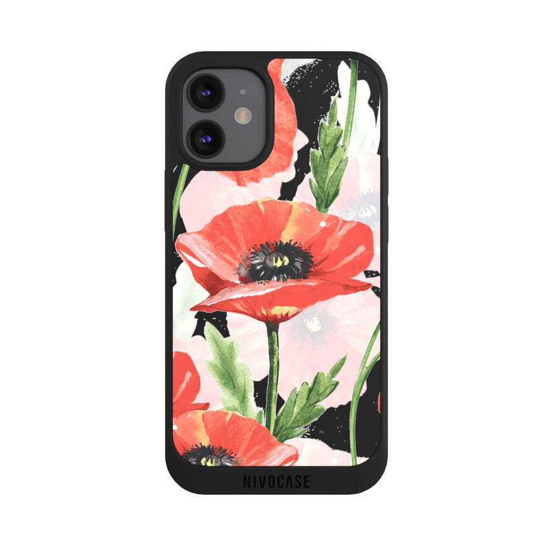 iPhone 12 mini NIVOpure Lush poppy meadow