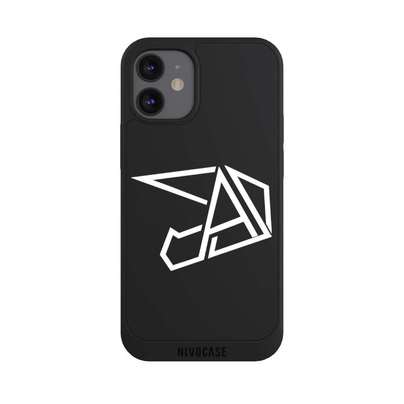 iPhone 12 mini NIVOpure Logo weiß transparent