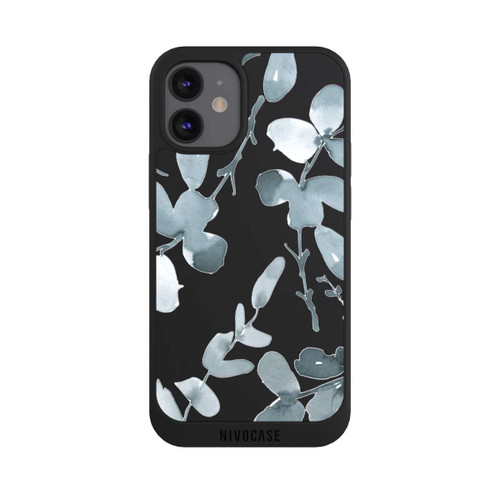Apple iPhone 12 mini NIVOpure Eukalyptus Muster transparent