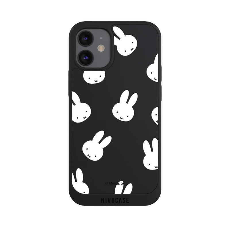 iPhone 12 mini NIVOpure Miffy Pattern Transparent