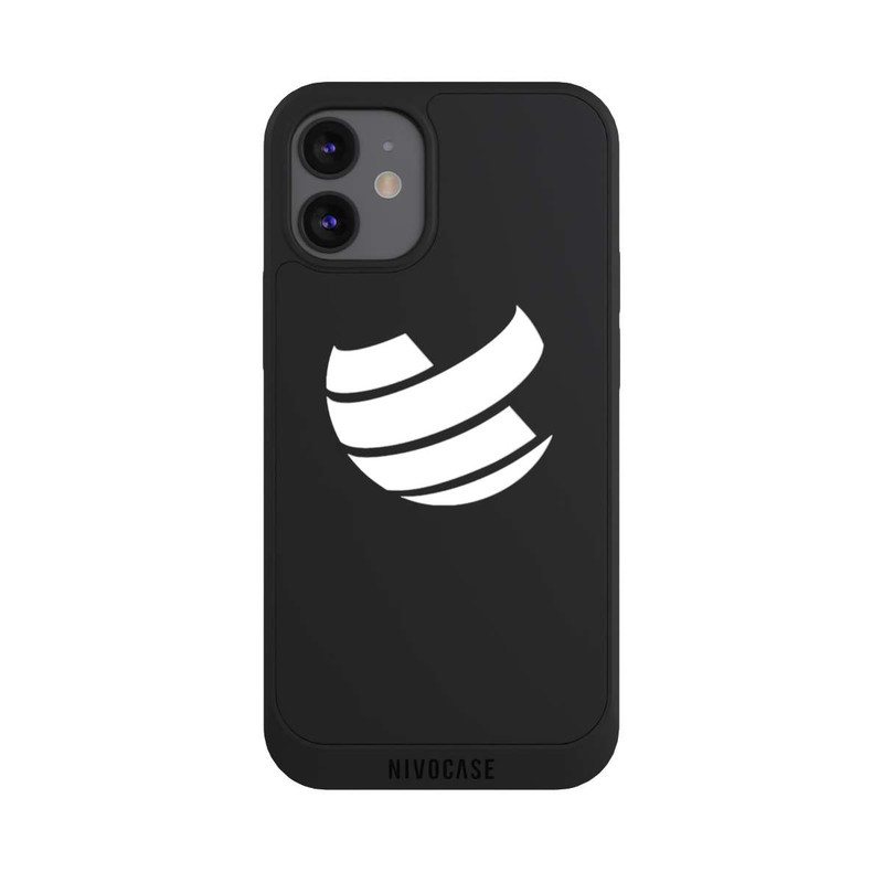 iPhone 12 mini NIVOpure Icon Weiß Transparent