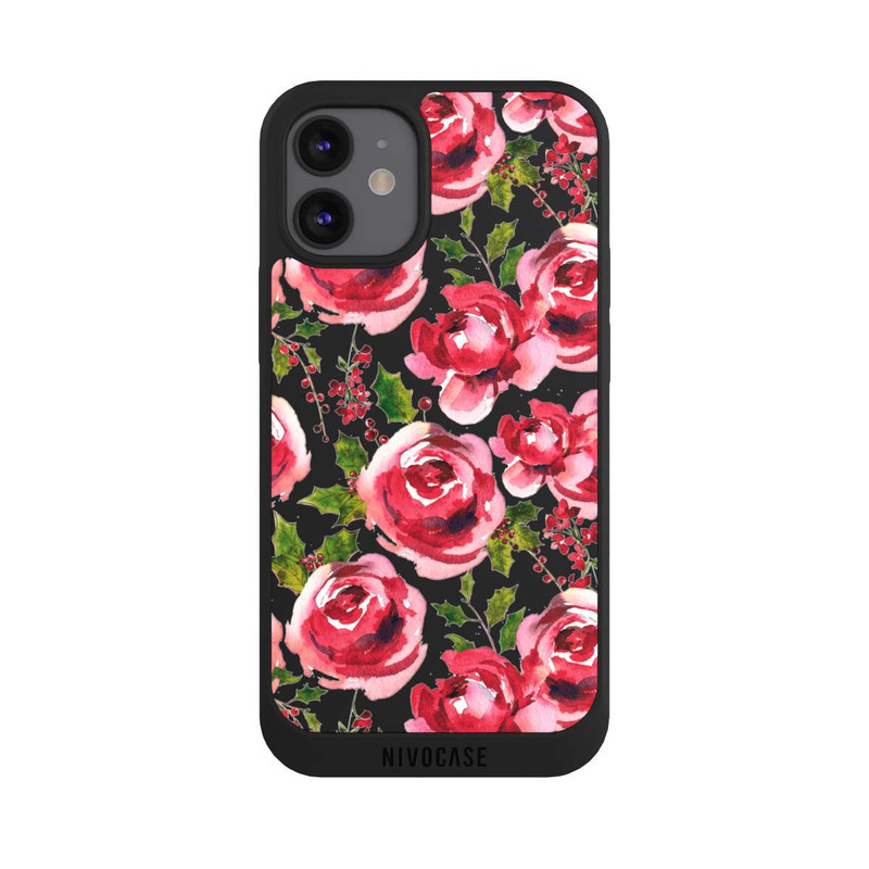 iPhone 12 mini NIVOpure Roses transparent