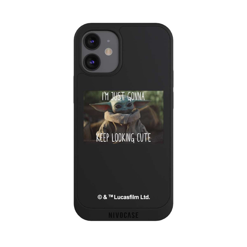 iPhone 12 mini NIVOpure Star Wars The Child Cute Transparent