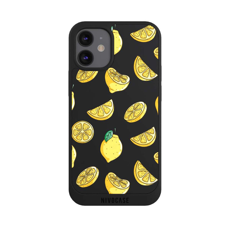 iPhone 12 mini NIVOpure Zitrone Transparent