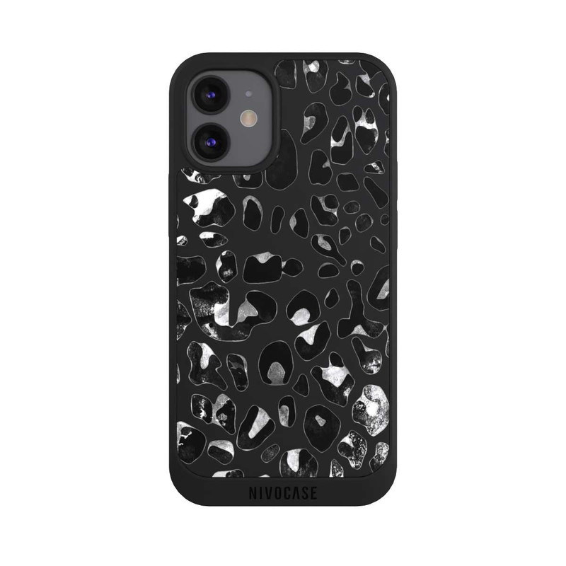 iPhone 12 mini NIVOpure Grunge Leopard Flecken