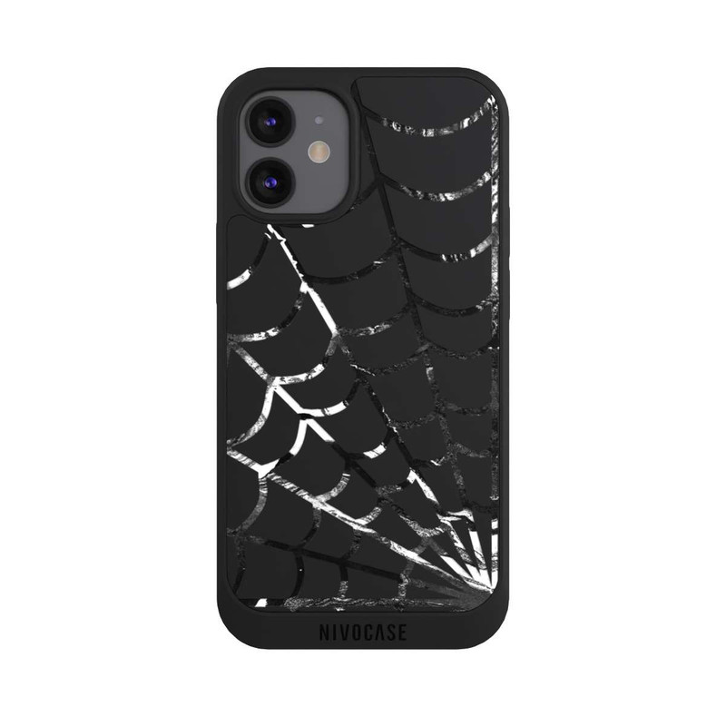iPhone 12 mini NIVOpure Texturiertes Spinnennetz