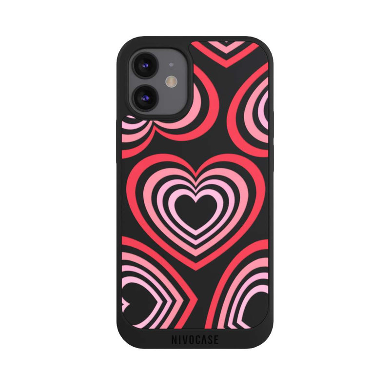 iPhone 12 mini NIVOpure Hearts Transparent