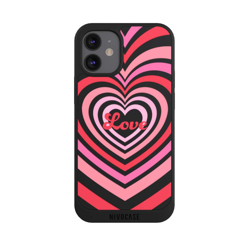 iPhone 12 mini NIVOpure Love Rotschattierungen