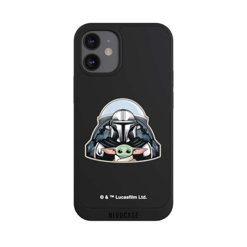 Apple iPhone 12 mini NIVOpure Mando and Grogu Transparent