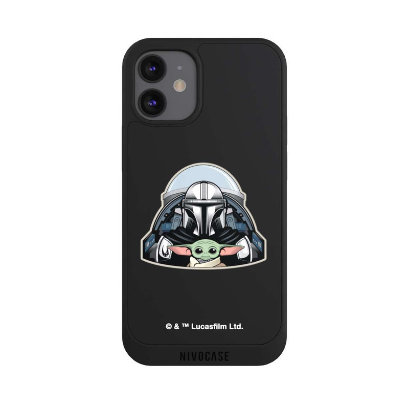 iPhone 12 mini NIVOpure Mando und Grogu Transparent