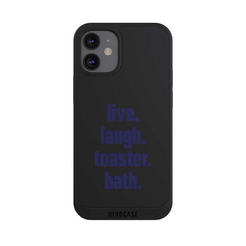 iPhone 12 mini NIVOpure Live. Laugh. Toaster. Bath.