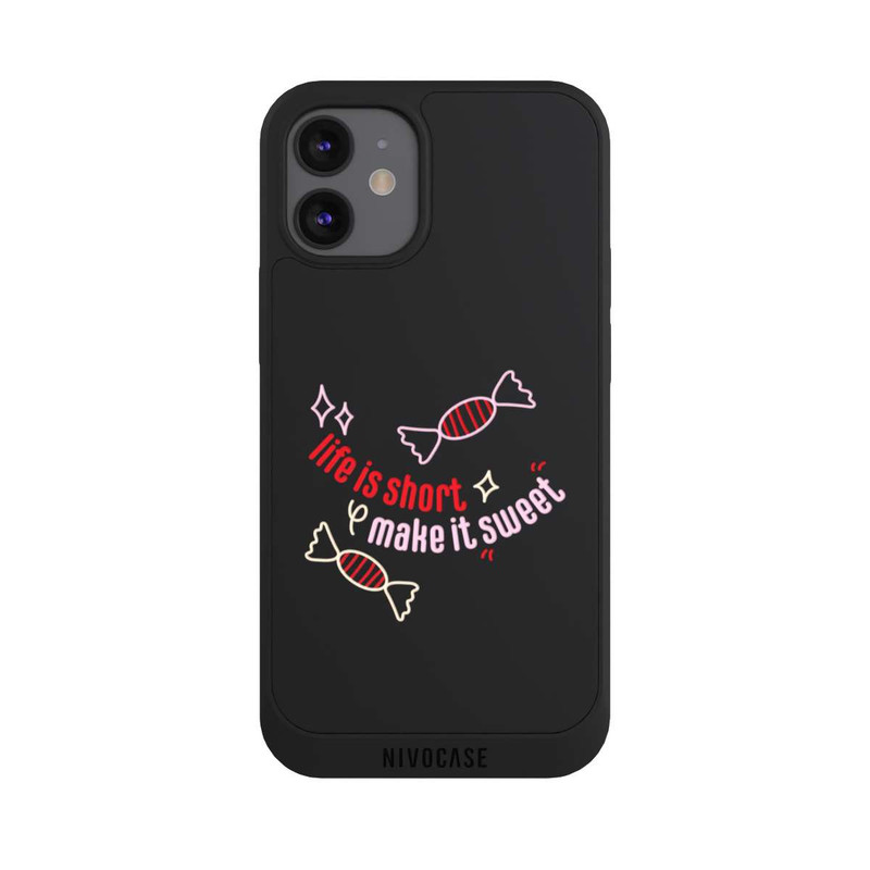 iPhone 12 mini NIVOpure Life is Short Make it Sweet