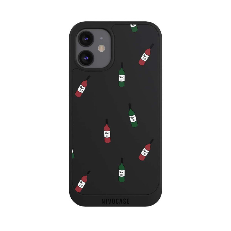 iPhone 12 mini NIVOpure Wein Pattern