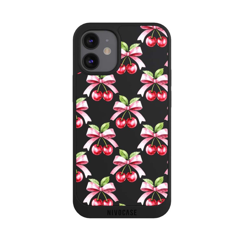 iPhone 12 mini NIVOpure Kirsche Schleife Art mit KI