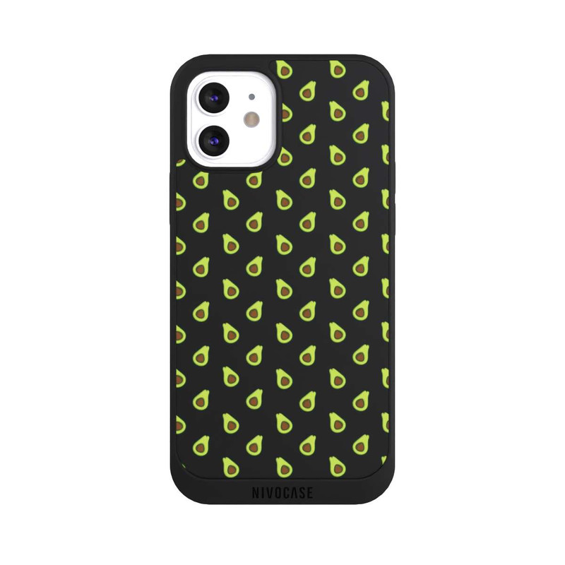 iPhone 12 NIVOpure Motif Avocat 1 sans Fond