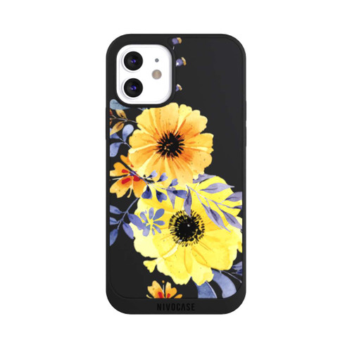 Apple iPhone 12 NIVOpure Gelbe schwedische Blumen