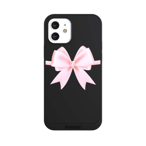 Apple iPhone 12 NIVOpure Rosa Schleife ohne Hintergrund