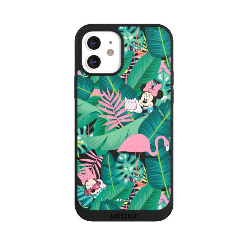 iPhone 12 NIVOpure Minnie Summer Palmblätter ohne Hintergrund