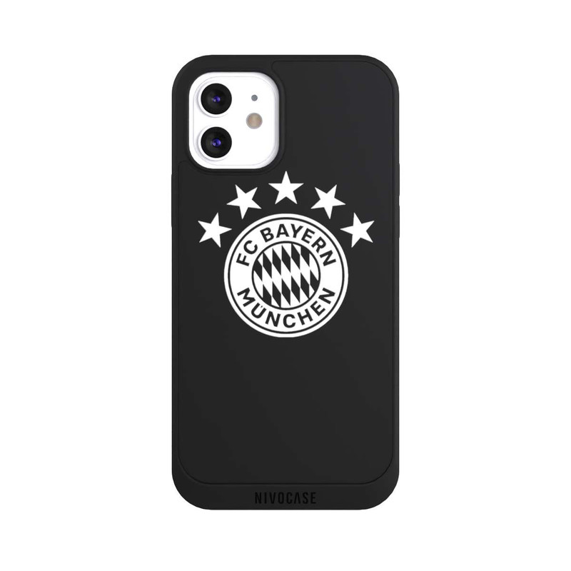 iPhone 12 NIVOpure FCB Logo plain with stars - transparent