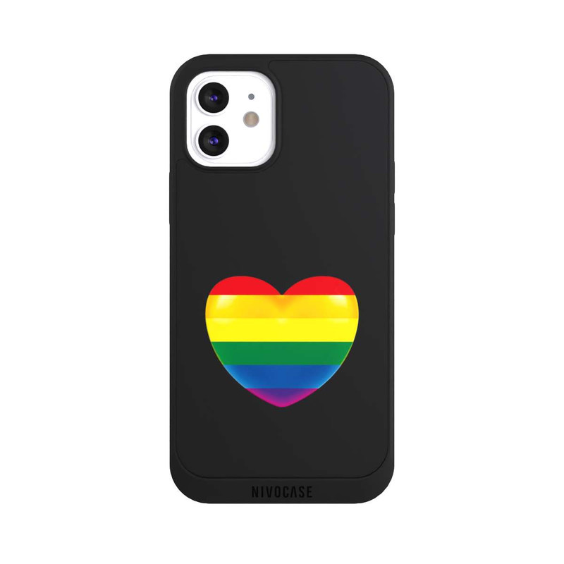 iPhone 12 NIVOpure Pride Heart ohne Hintergrund