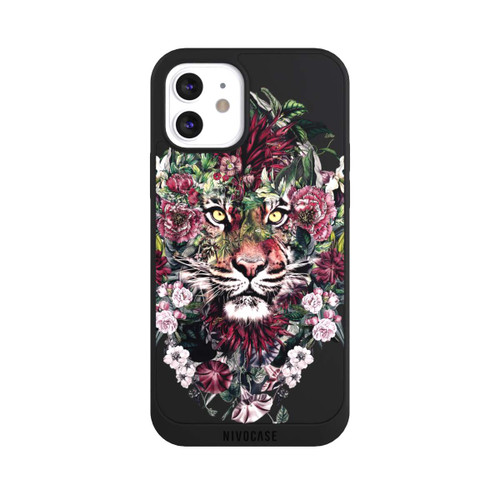 Apple iPhone 12 NIVOpure Floral Tiger transparent