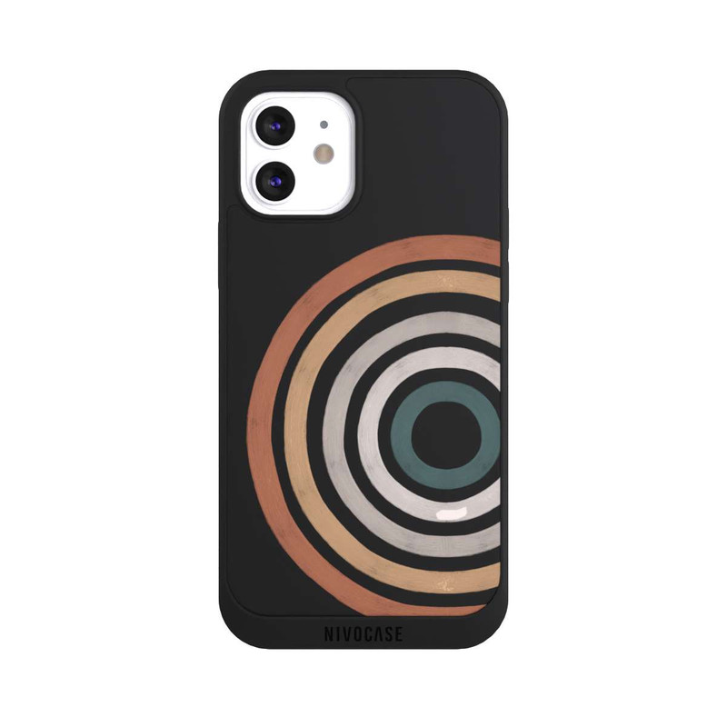 iPhone 12 NIVOpure Vintage Regenbogen