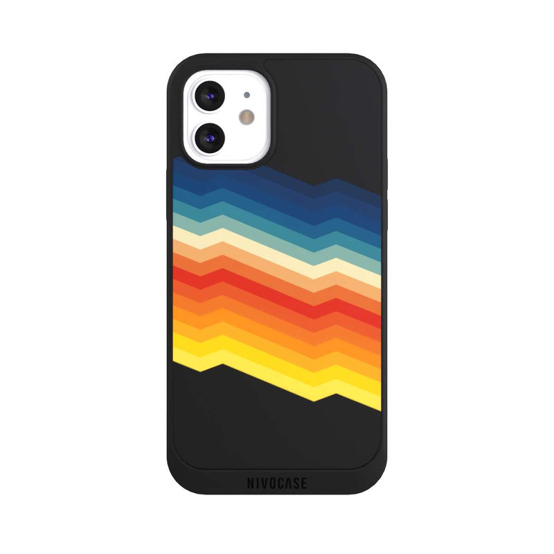 iPhone 12 NIVOpure Abstrakter Regenbogen