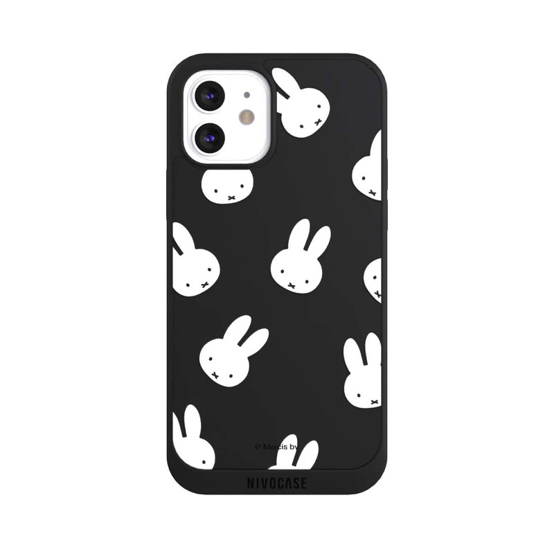 iPhone 12 NIVOpure Miffy Muster Transparent