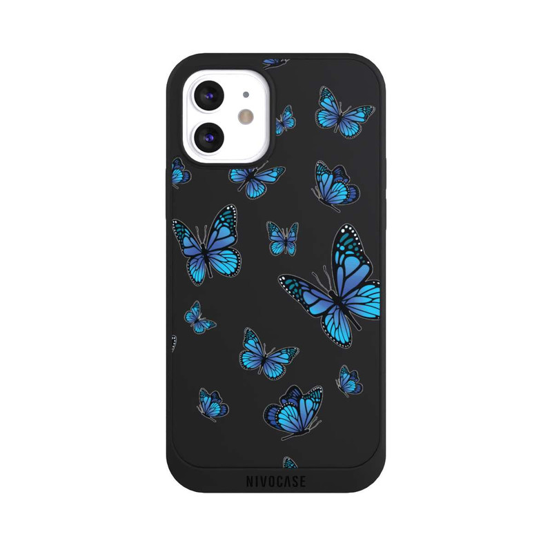 iPhone 12 NIVOpure Butterfly Pattern Transparent