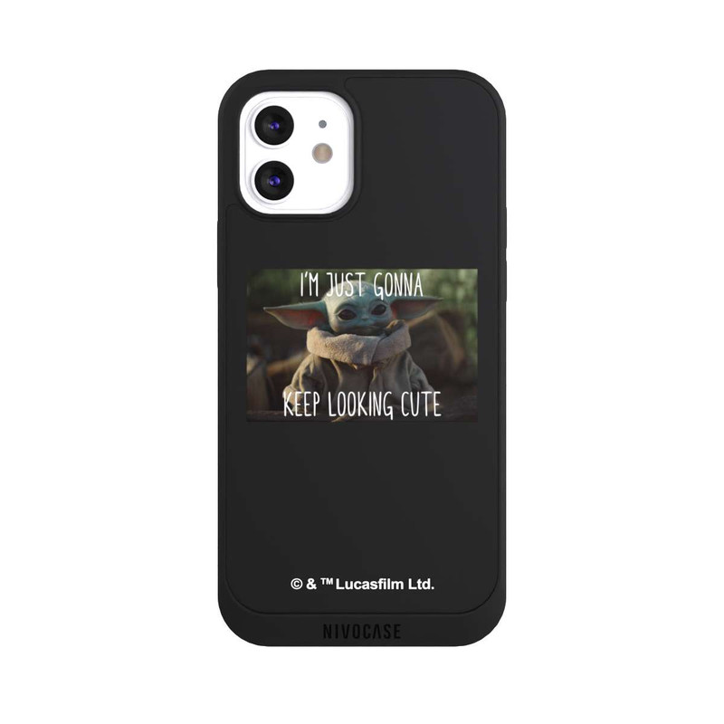 iPhone 12 NIVOpure Star Wars The Child Cute Transparent