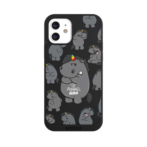 Apple iPhone 12 NIVOpure Grummel Allover Transparent