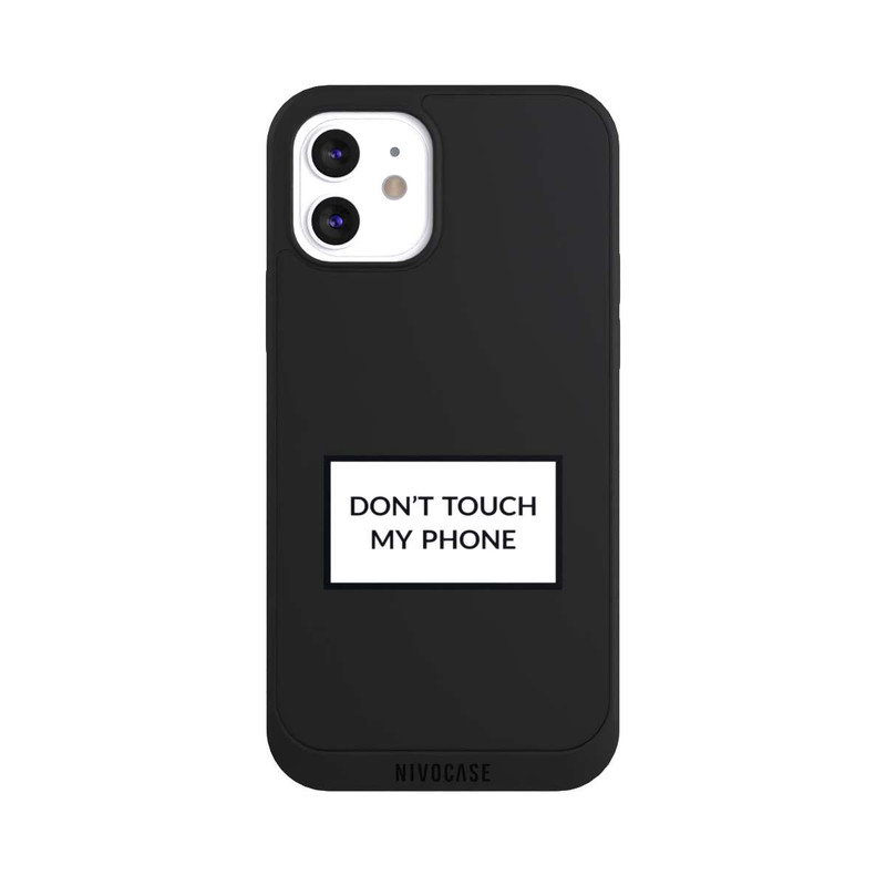 iPhone 12 NIVOpure Do Not Touch My Phone Transparent