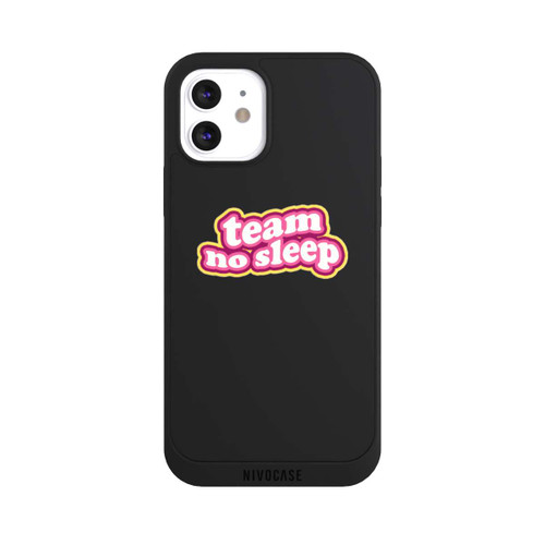 Apple iPhone 12 NIVOpure Team No Sleep 70s Transparent