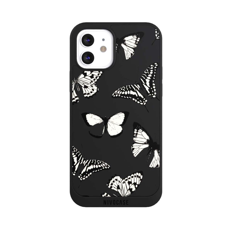 iPhone 12 NIVOpure Minimalistische Schmetterlinge